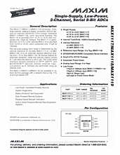DataSheet MAX1118 pdf
